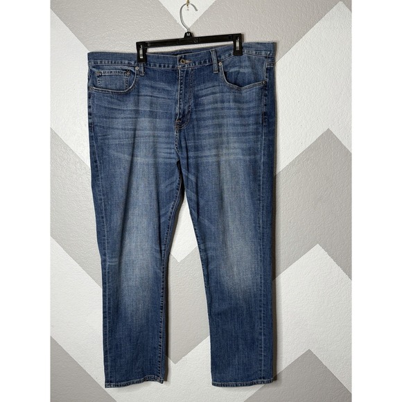 Lucky Brand Other - Lucky Brand 410 Athletic Fit Jeans Blue Denim Men's Size 40x30 Measures 42x30